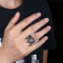 Bague Loup Gothique (Acier)